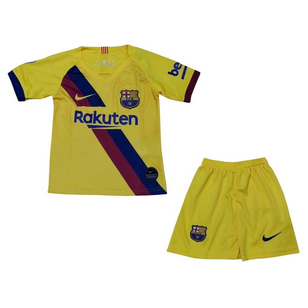 Camiseta Barcelona 2ª Niño 2019/20 Amarillo